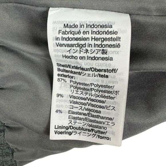 J. Crew Mercantile Womens Gray Sidewalk Skirt size 22 - Picture 7 of 8